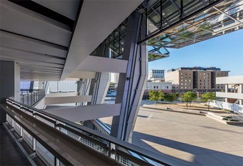 Glass stadium designer doors