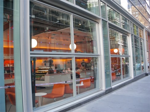 Schweiss restaurant glass doors