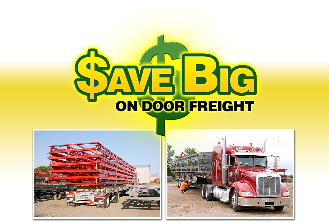 Save Big on Door Freight