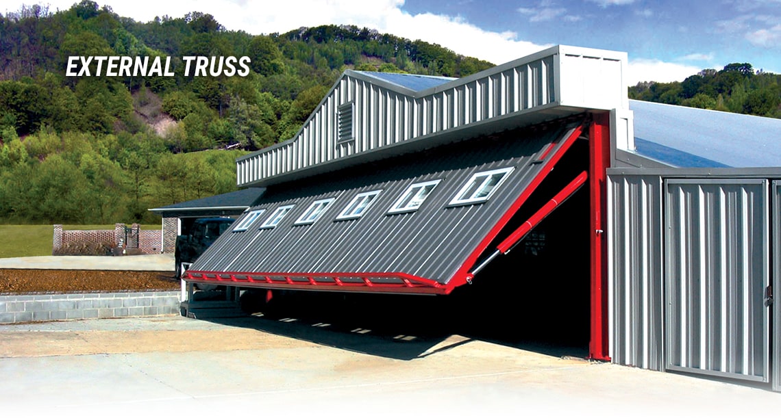 External Truss Door -- Hydraulic