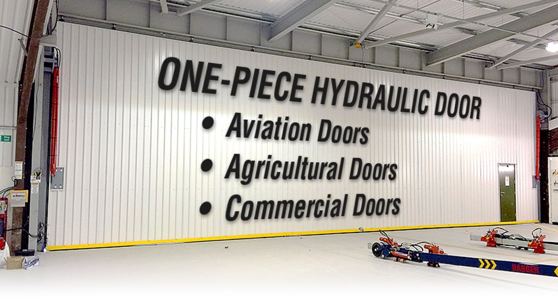 One-Piece Hydraulic Door