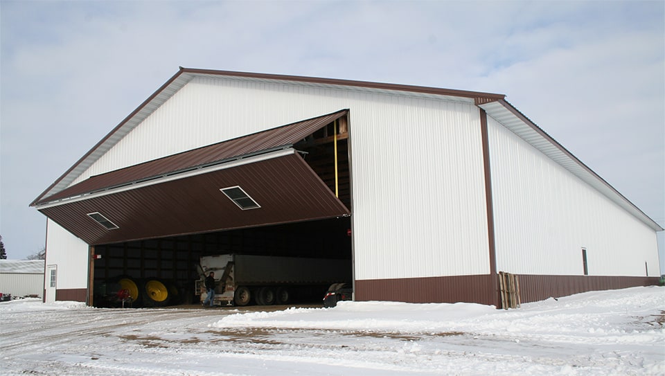 Schweiss Ag Doors at Family Farm