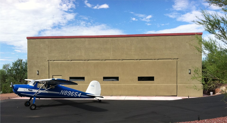 Architectural Stucco Clad Door in Arizona