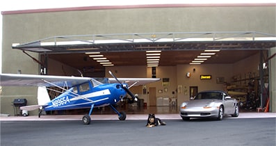 Architecture Hangar Hydraulic Doors in Arizona