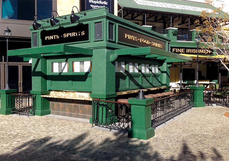Bar Window Hydraulic Doors