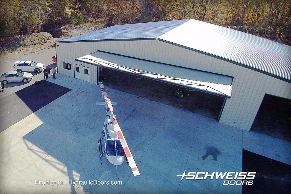 Schweiss One-Piece Hangar Doors in Sallisaw, Oklahoma