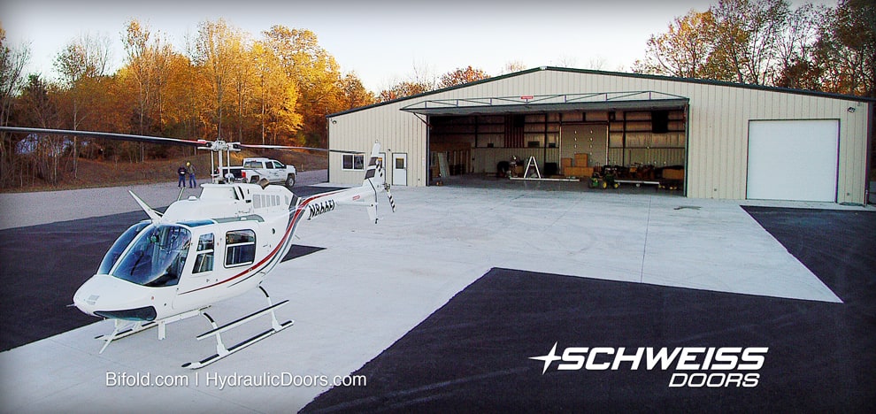 Schweiss Helicopter Hangar Doors