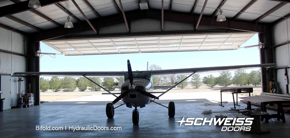 Schweiss Hangar Door is used nearly daily