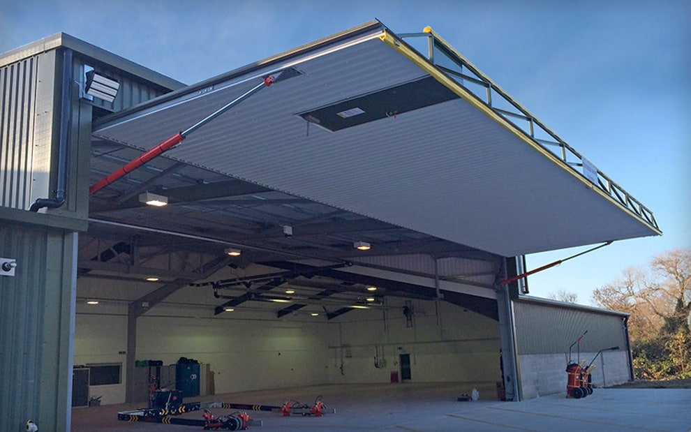 Hydraulic Overhead Aircraft Hangar Doors Doors for Aviation