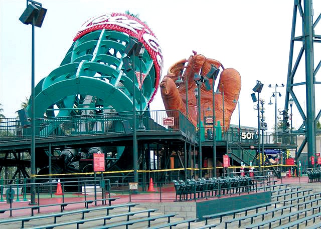 Schweiss Stadium Designer Hydraulic Doors in California