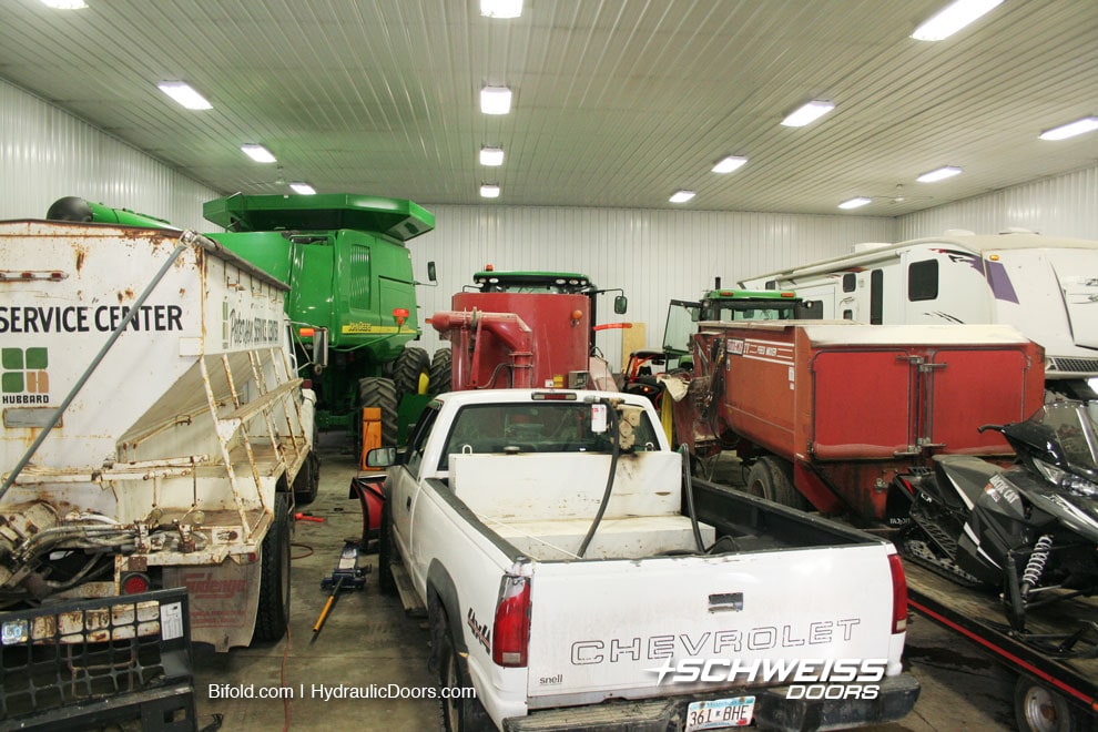 Farmer look for taller doors for bigger equipment