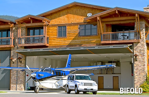 Hangar Home Hydraulic Doors