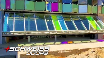 Multicolor Hydraulic Doors
